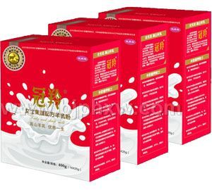 冠羚牌女士果蔬羊奶粉——會銷保健品招商